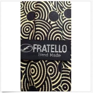 Fratello Accessories - Fratello Handmade Geometric Design Men's Tie Fratello Accessories - Fratello Handmade Geometric Design Men's Tie
